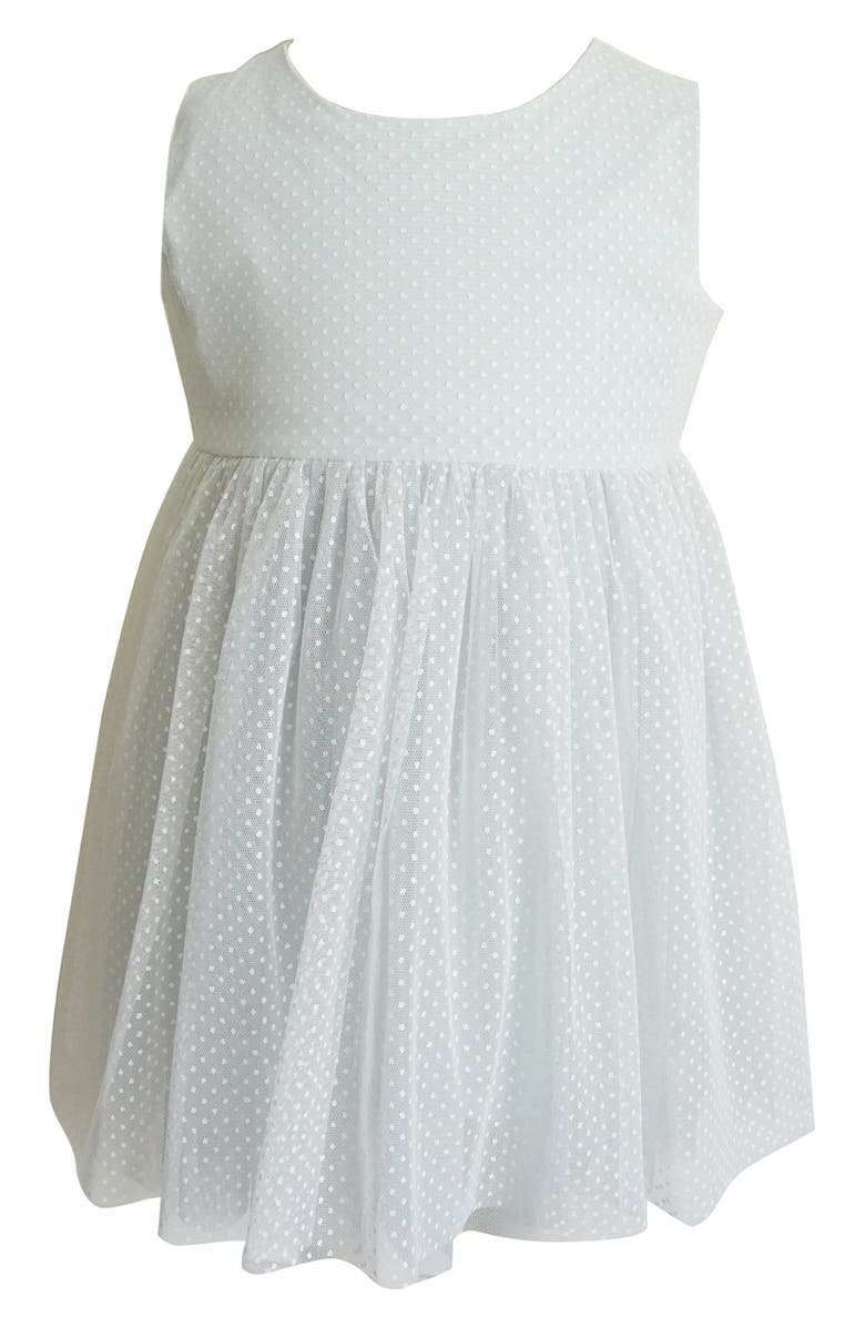 Popatu Swiss Dot Tulle Dress, Main, color,
