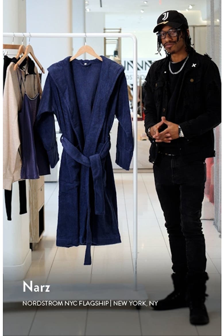 Organic Cotton Hooded Bathrobe video
