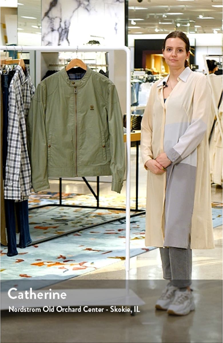 Kelland Water Repellent Waxed Cotton Café Racer Jacket, sales video thumbnail