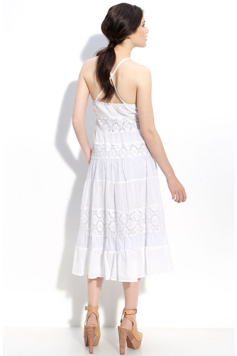 Tiered Lace Dress, Alternate, color, ICE