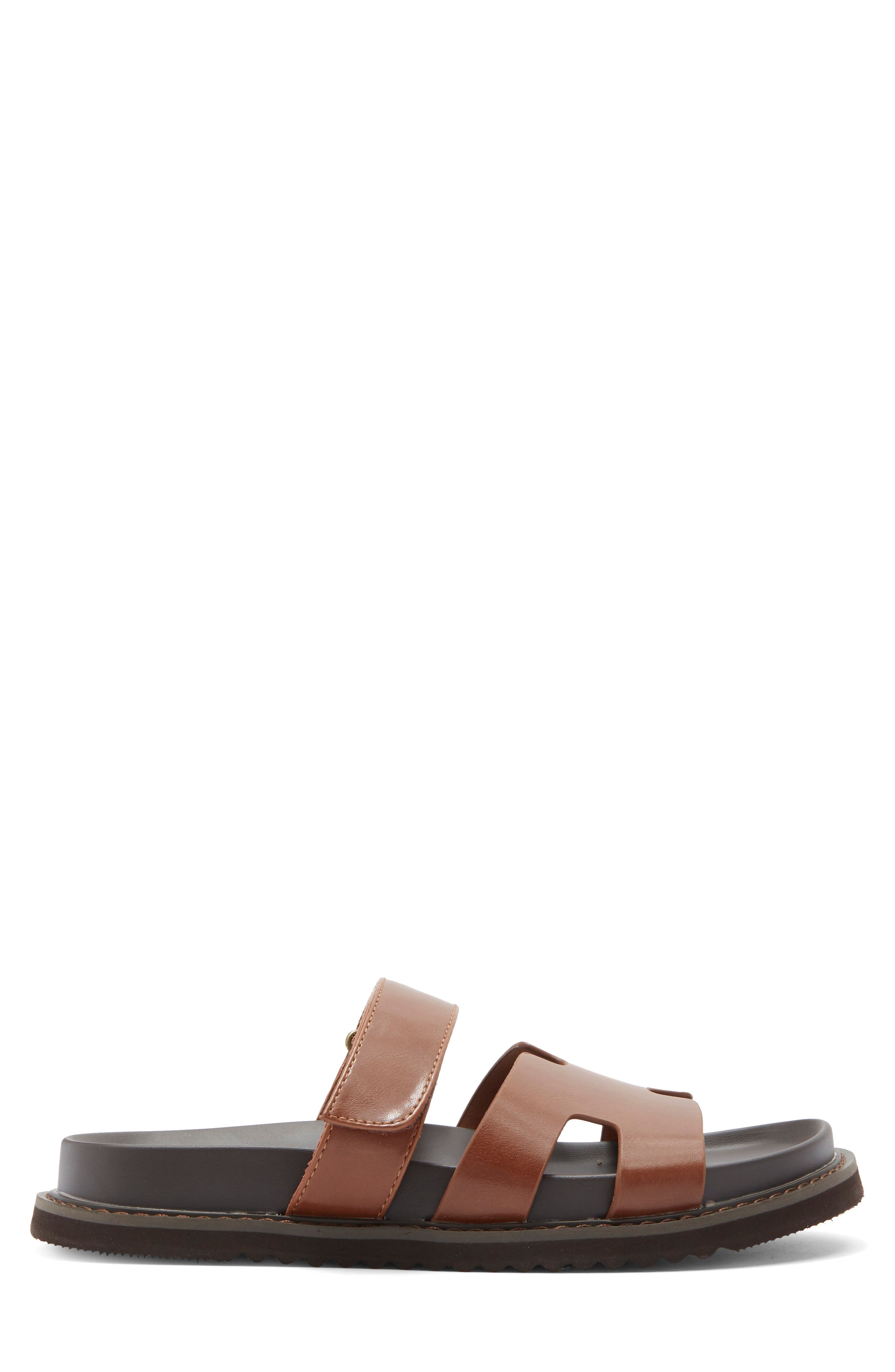 Steve Madden Sandun Slide Sandal, Alternate, color, Cognac