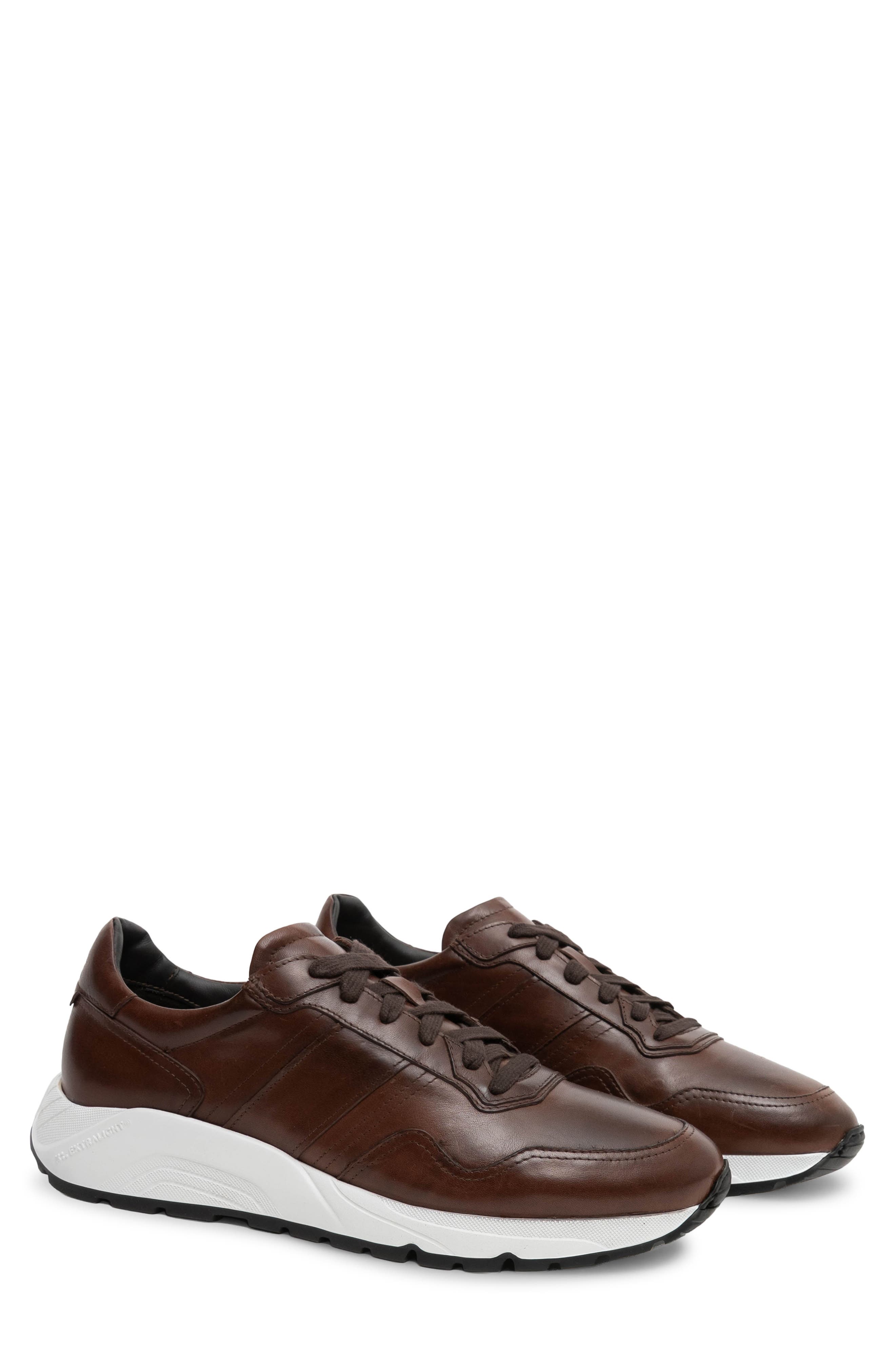 Jackson Leather Jogger, Main, color, CHOCOLATE