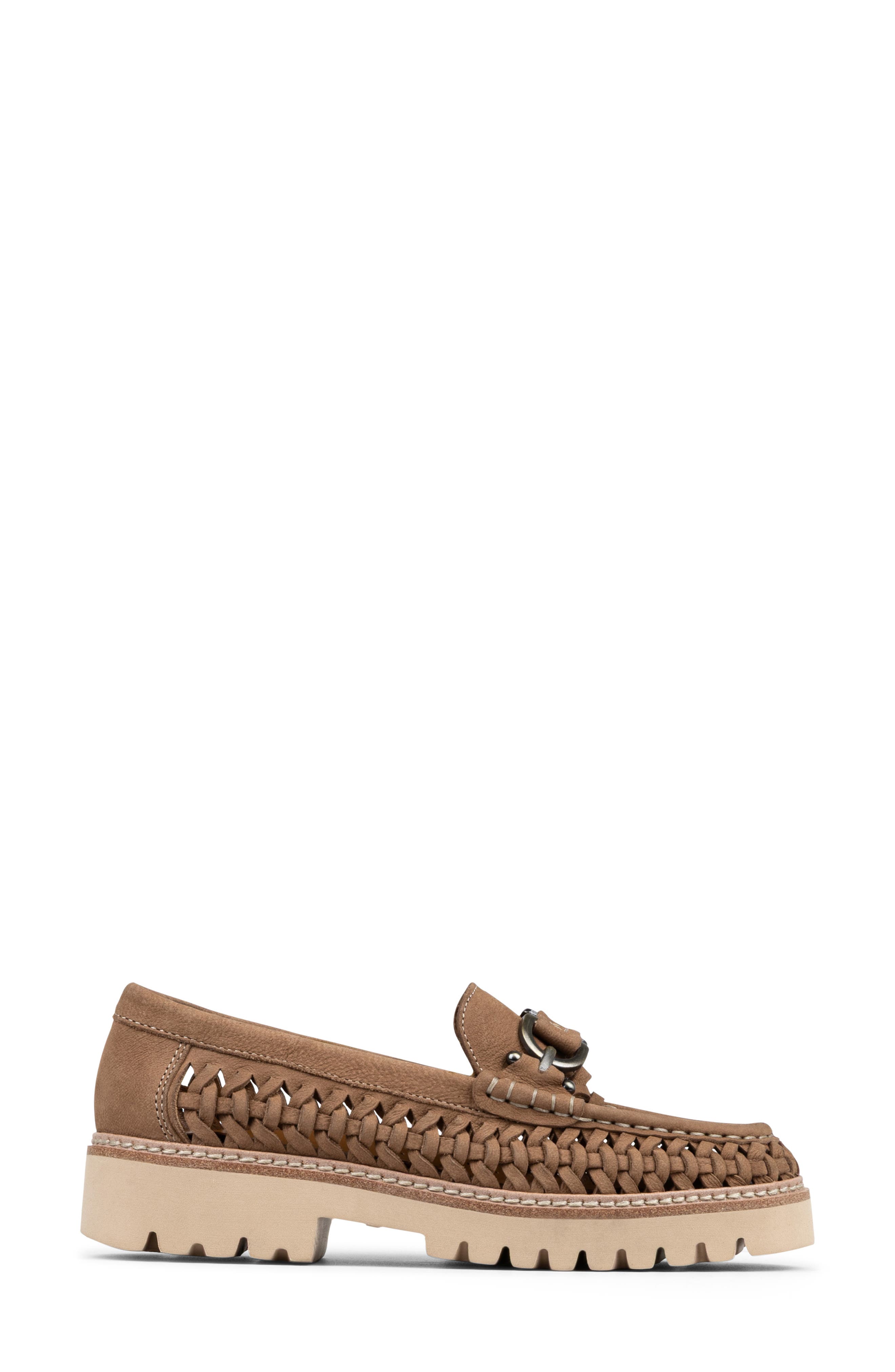 Hansine Leather Loafer, Alternate, color, TOBACCO