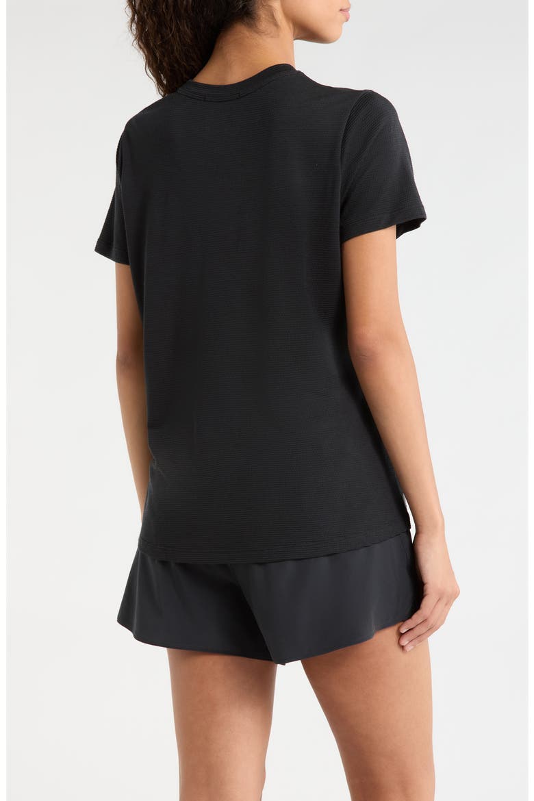 Active Mesh Short Sleeve T-Shirt, Alternate, color, BLACK