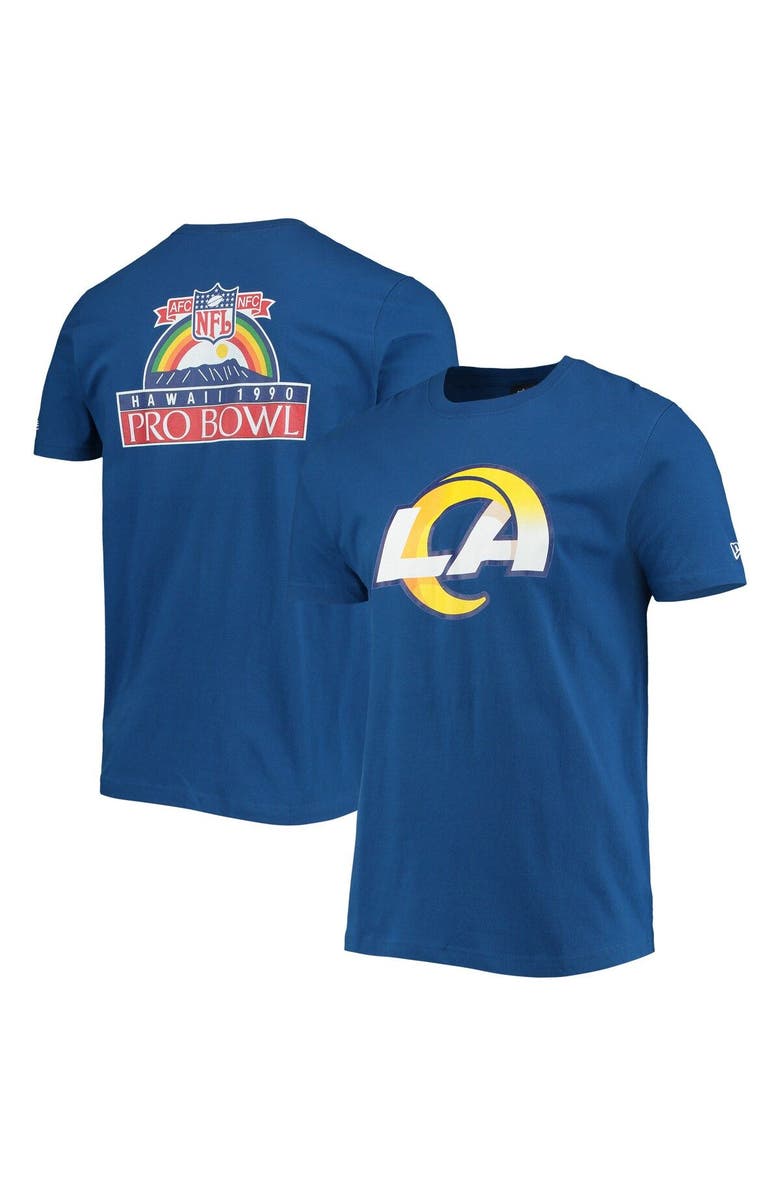 New Era Men's New Era Royal Los Angeles Rams 1990 Pro Bowl T-Shirt, Main, color, Royal
