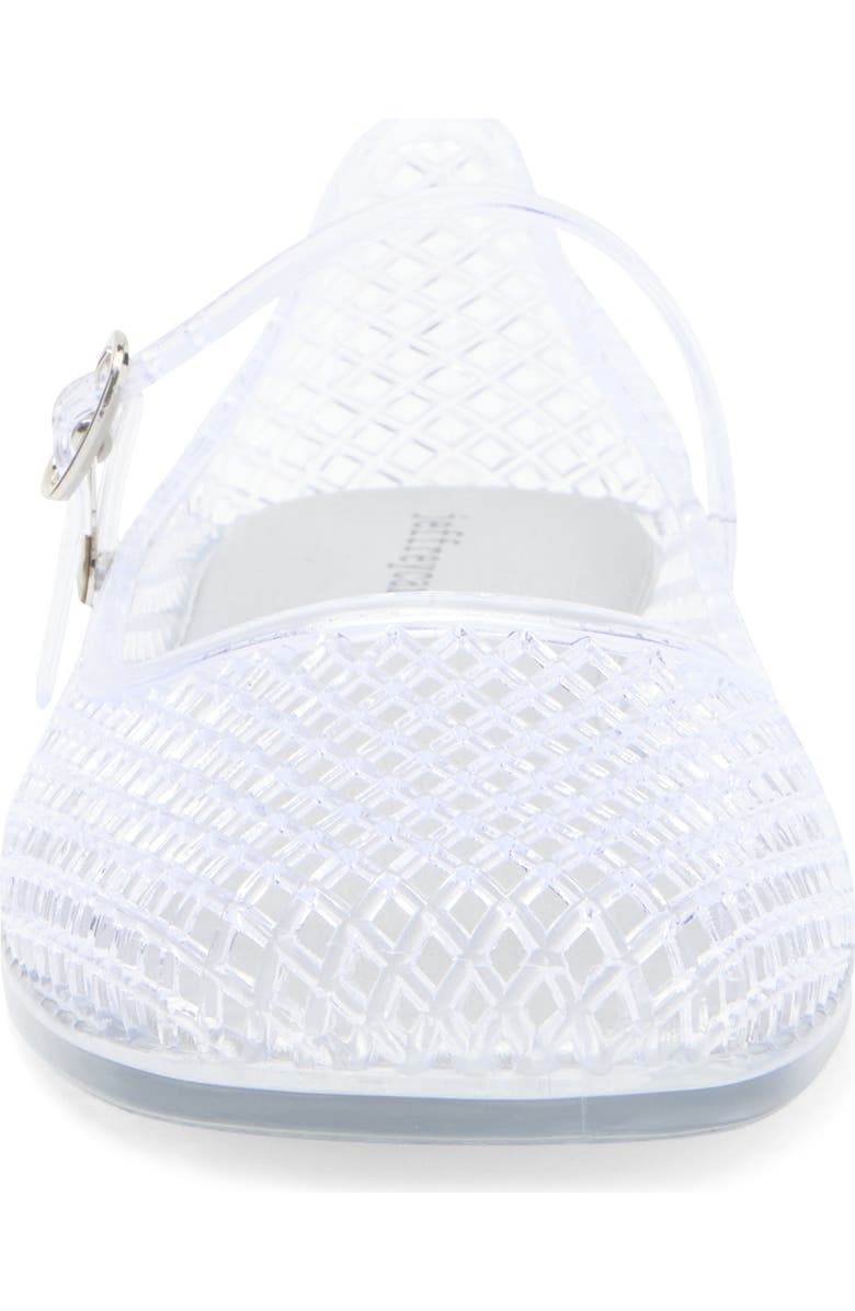 Jeffrey Campbell Breeze Jelly Mary Jane Flat, Alternate, color, Clear