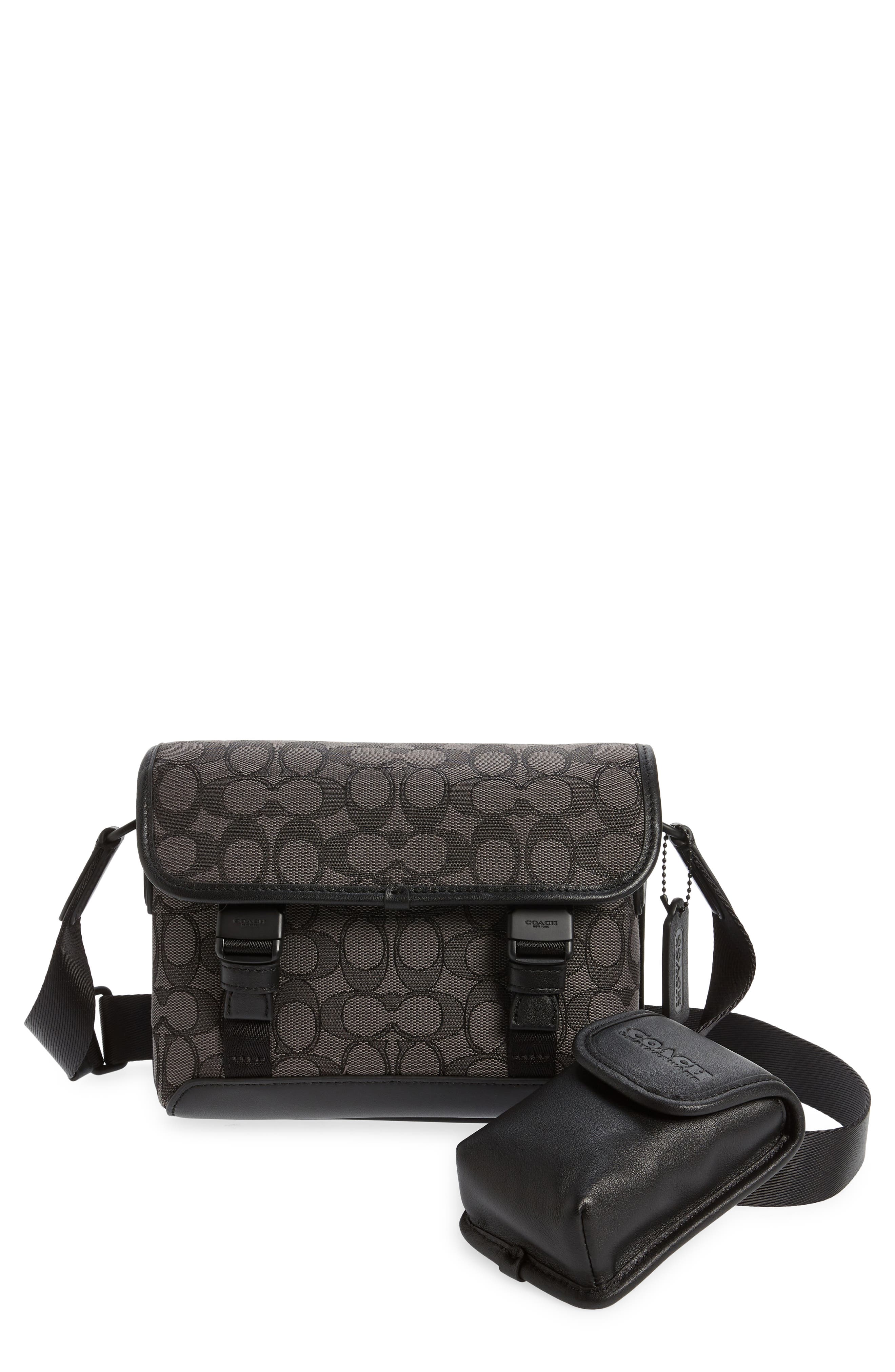 COACH League Hybrid Leather Crossbody Bag, Main, color, 