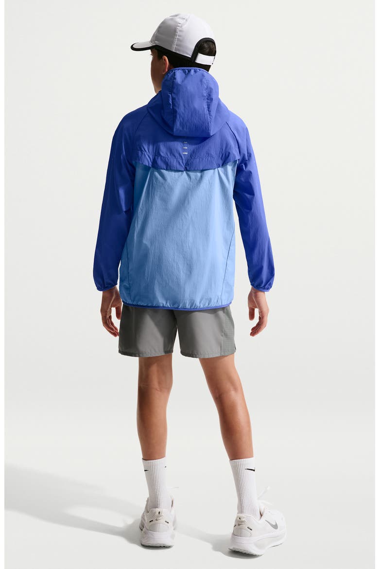 Kids' Stride Water Repellent Jacket, Alternate, color, LAPIS/ ROYAL PULSE