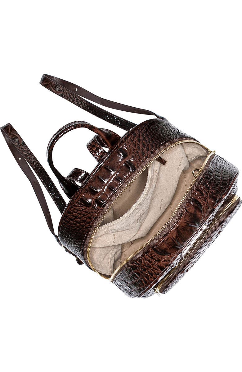 Brahmin Mini Dartmouth Leather Backpack, Alternate, color,