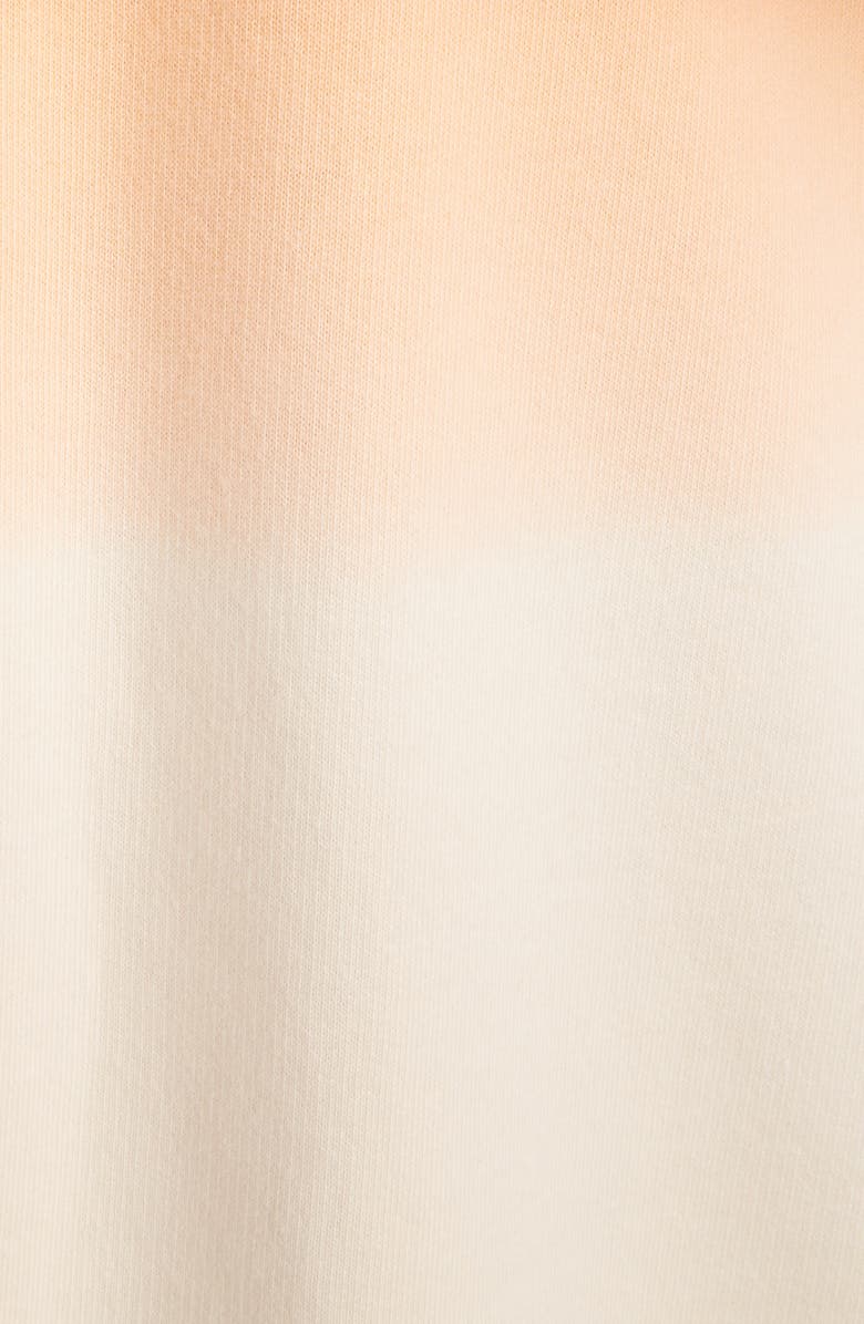 KENZO Dip Dye Tiger Embroidered Oversize Hooded Sweatshirt, Alternate, color, 