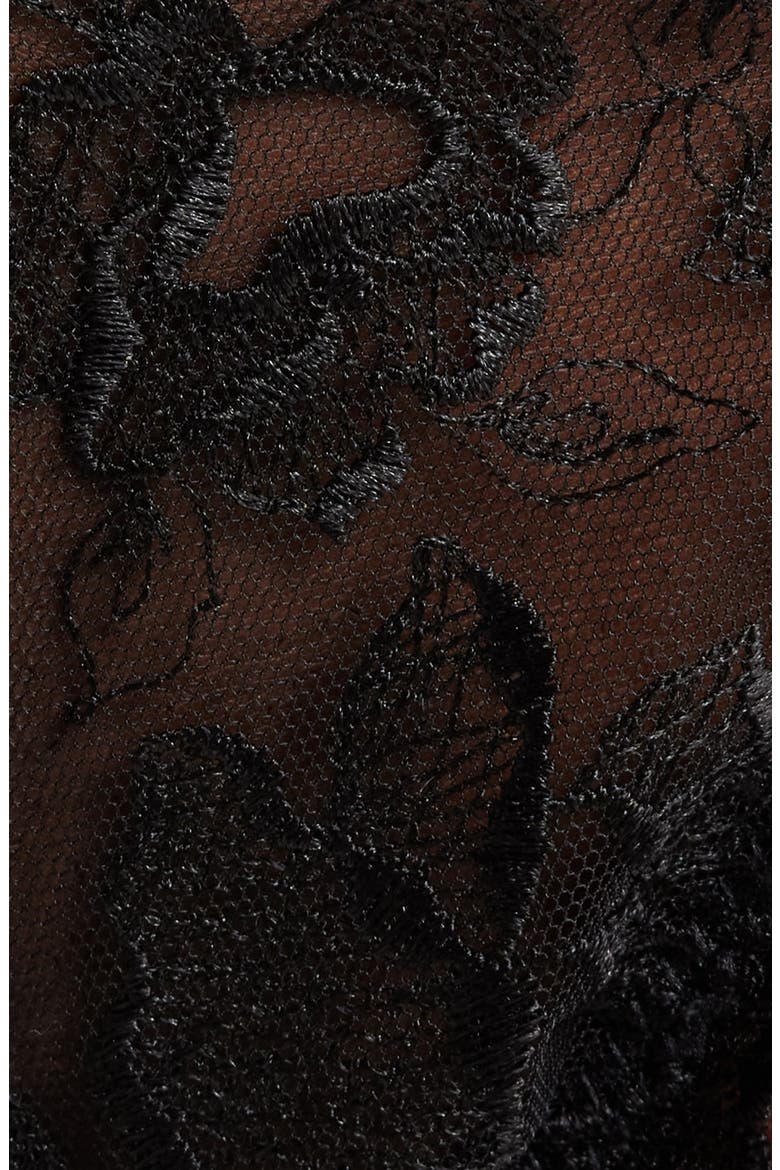 Lace G-String, Alternate, color, BLACK