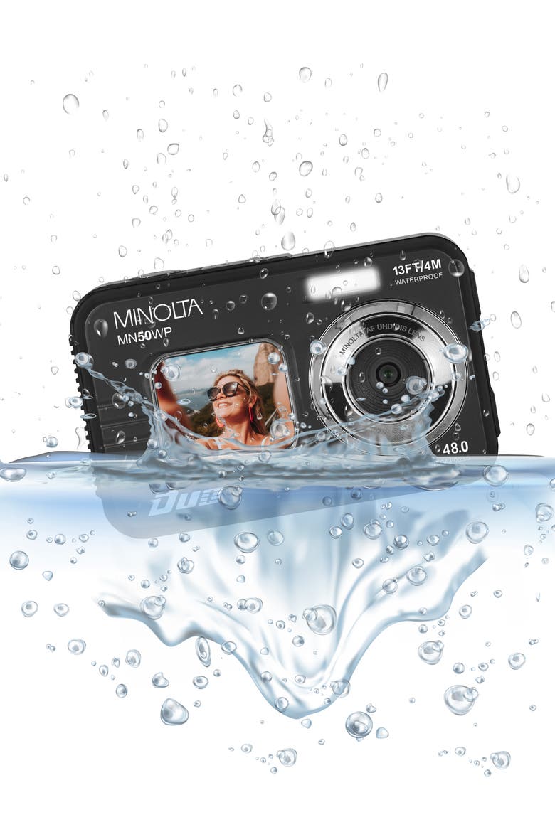 Autofocus 5K Ultra HD Waterproof Camera, Alternate, color, No Memory Card