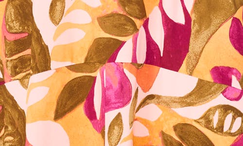 Vince Camuto Palm Print Maxi Sundress