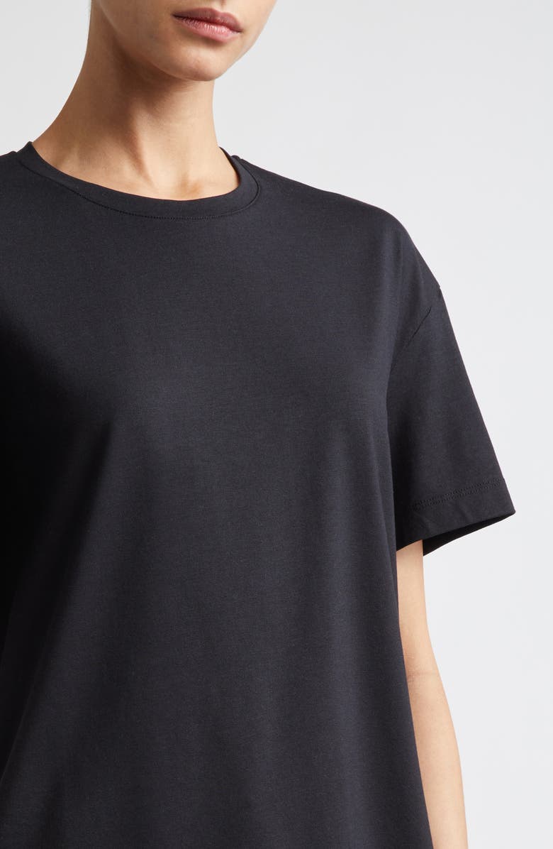 TOTEME Classic Crewneck T-Shirt, Alternate, color, Black