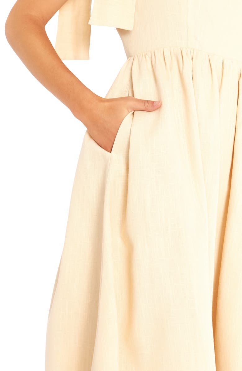 Endless Rose Bow Tie Strap Sundress, Alternate, color,