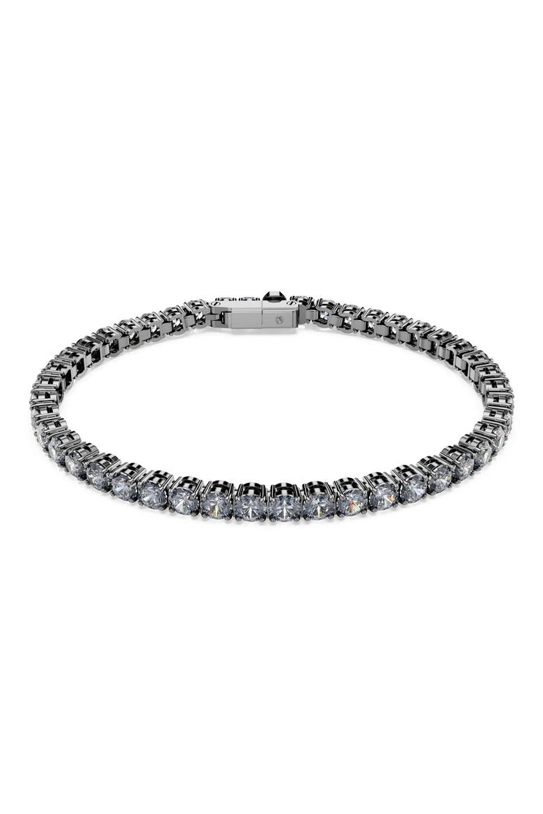 Matrix Tennis Bracelet, Main, color, GREY