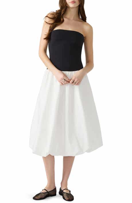 Steve Madden Oliver Strapless Cotton Sundress