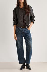 Madewell The Darted Barrel Leg Jeans