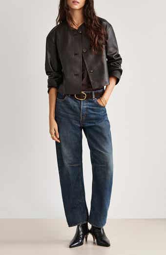 Madewell The Darted Barrel Leg Jeans