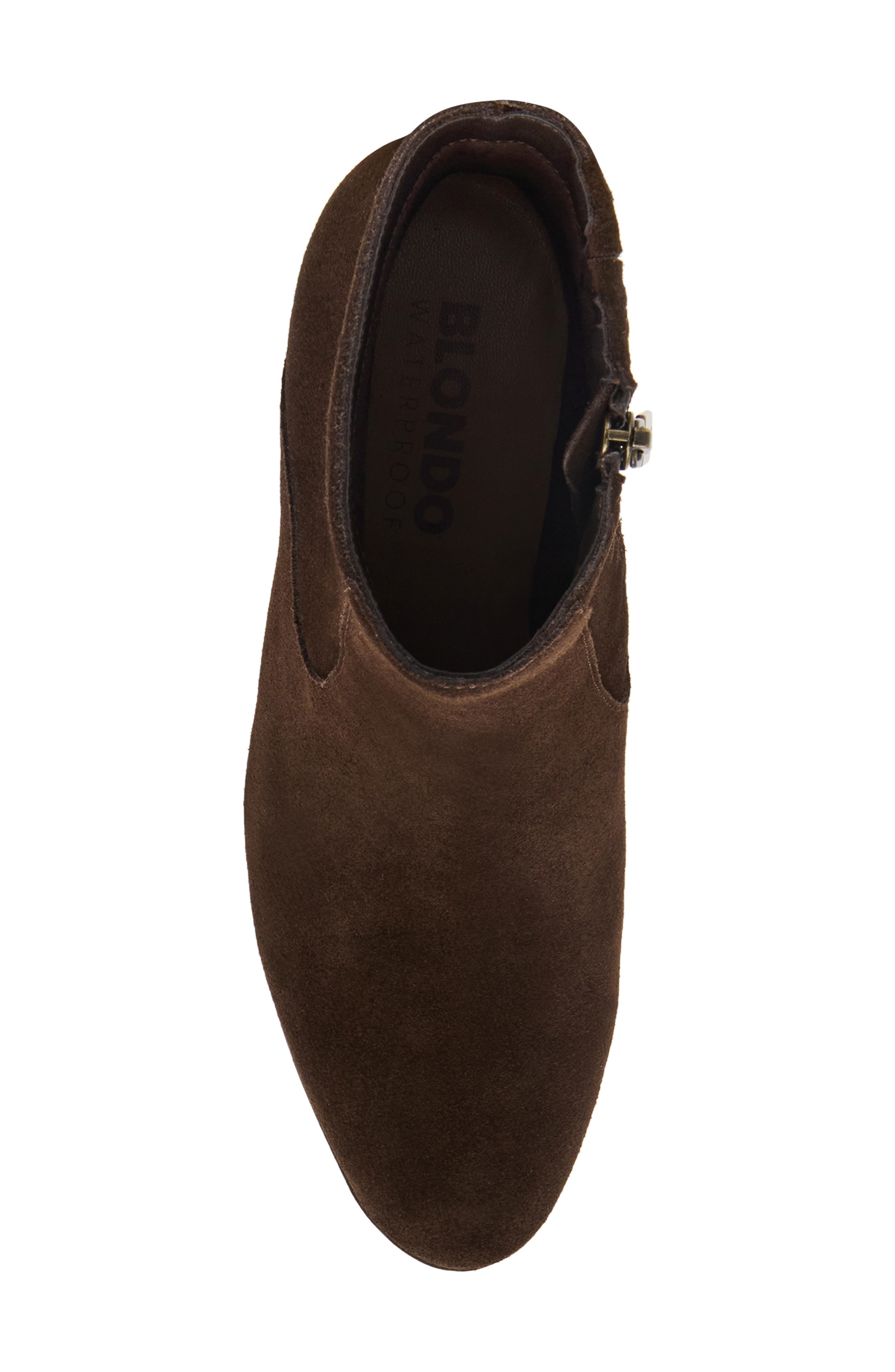 Hylia Waterproof Bootie, Alternate, color, JAVA SUEDE