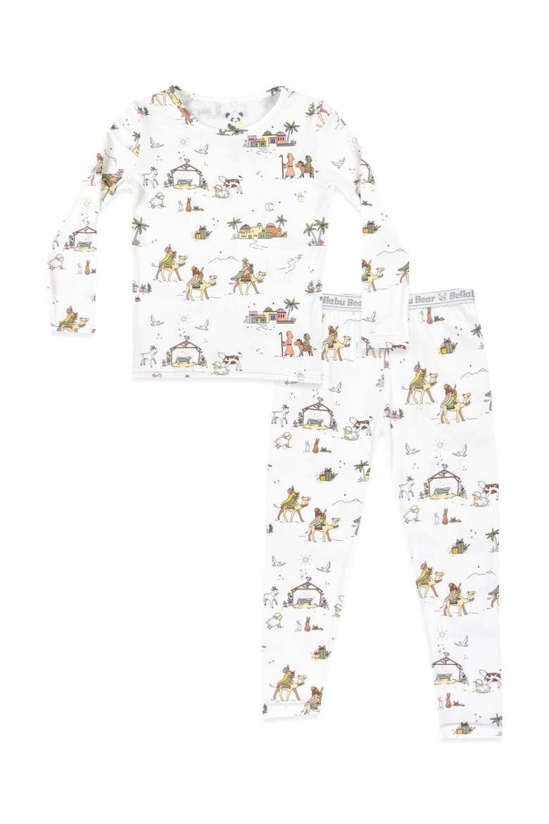 Kids' Yuletide Set of 2 Piece Pajamas, Main, color, Yuletide