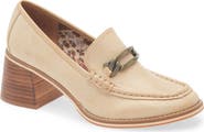 KORKS Camilla Block Heel Loafer