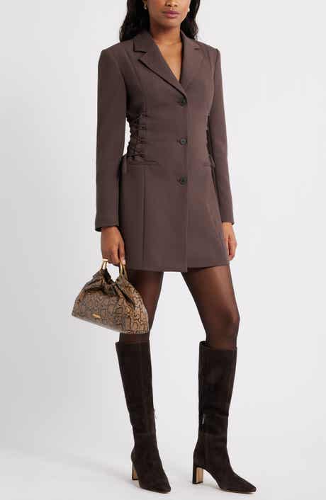 Open Edit Corset Blazer Minidress