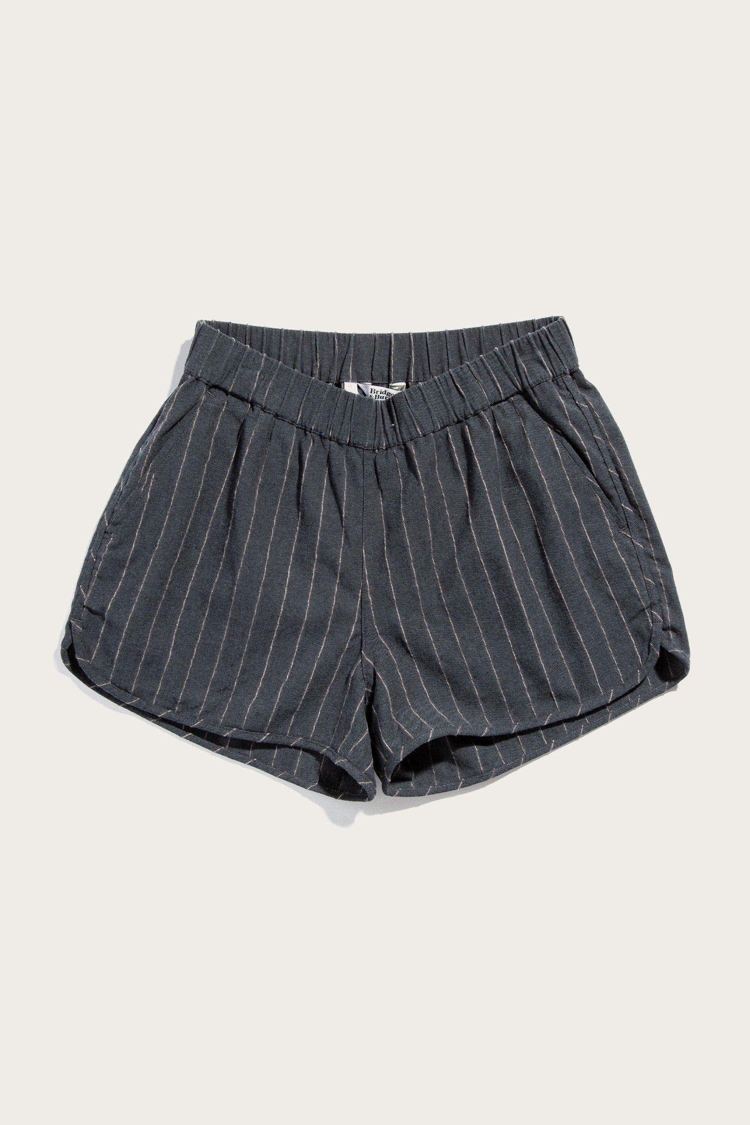 selected Charcoal Stripe
