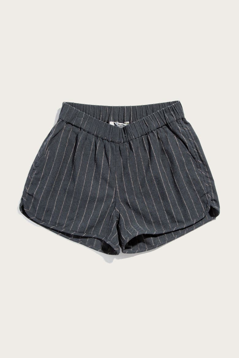 Luca Track Short, Main, color, Charcoal Stripe
