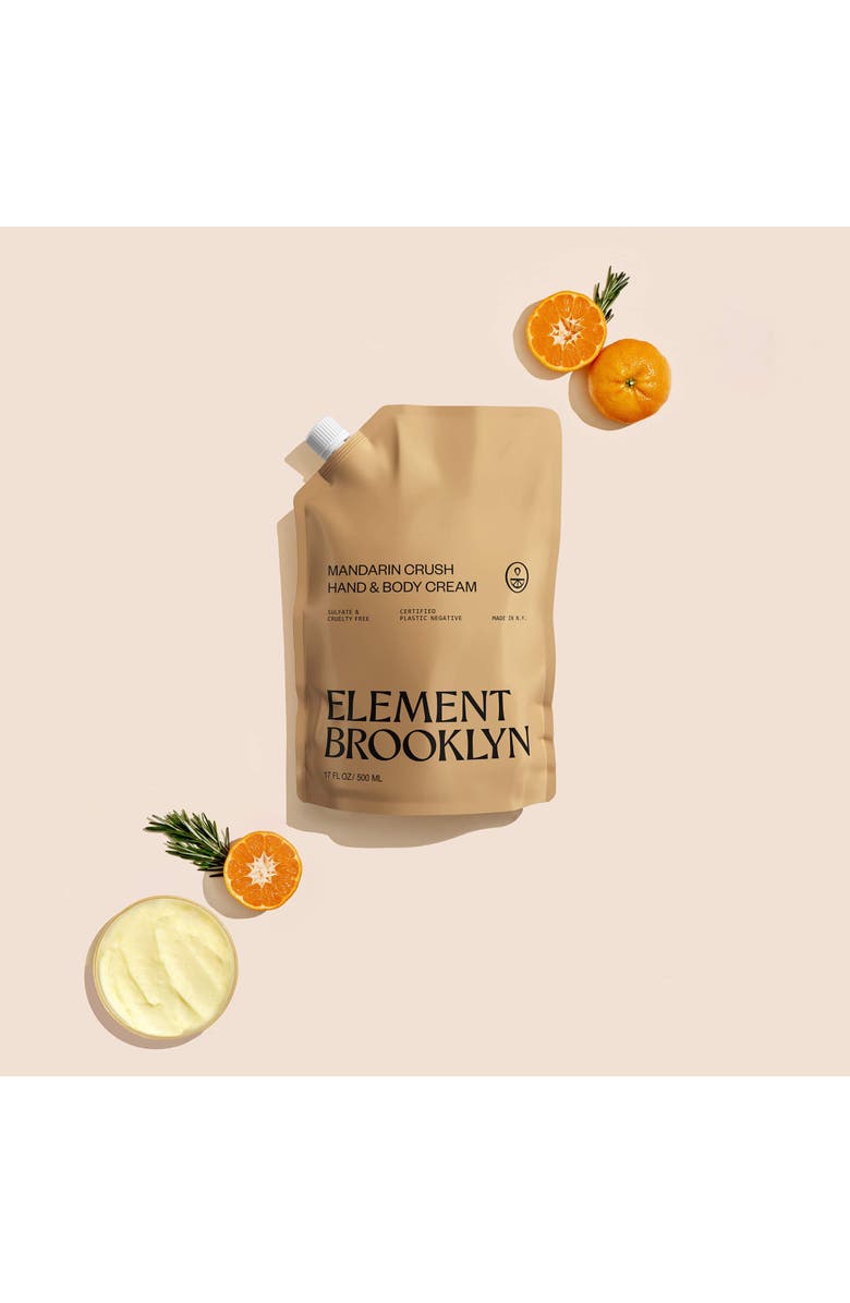 Element Brooklyn Mandarin Crush Hand and Body Cream, Alternate, color, Mandarin Crush