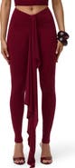 Naked Wardrobe Drape Front Leggings