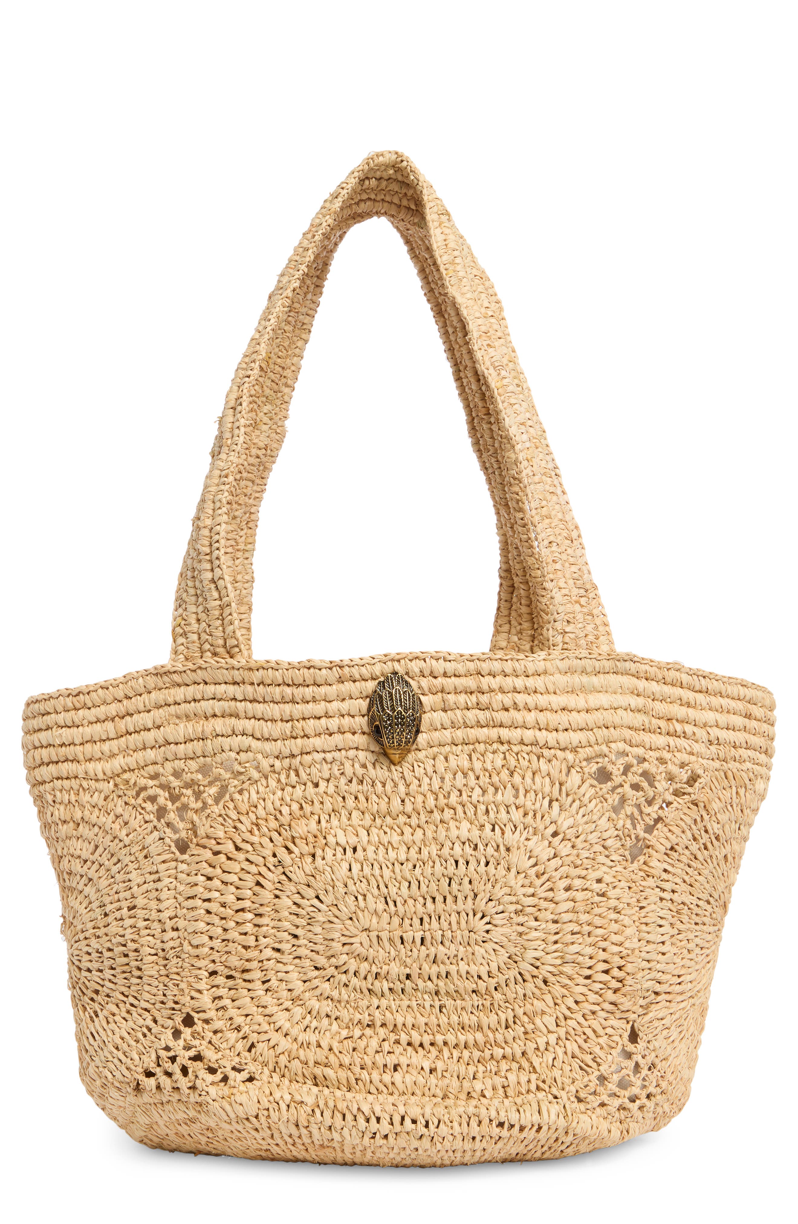 Kurt Geiger London Kensington Raffia Tote