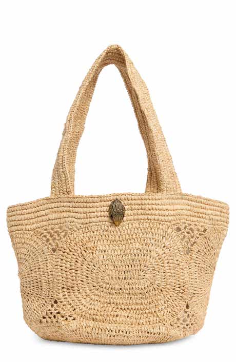 Kurt Geiger London Kensington Raffia Tote