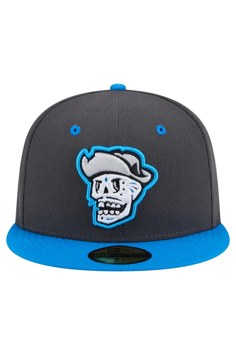 Men's New Era Black/Blue Las Vegas Aviators Copa de la Diversión 59FIFTY Fitted Hat, Alternate, color, Black