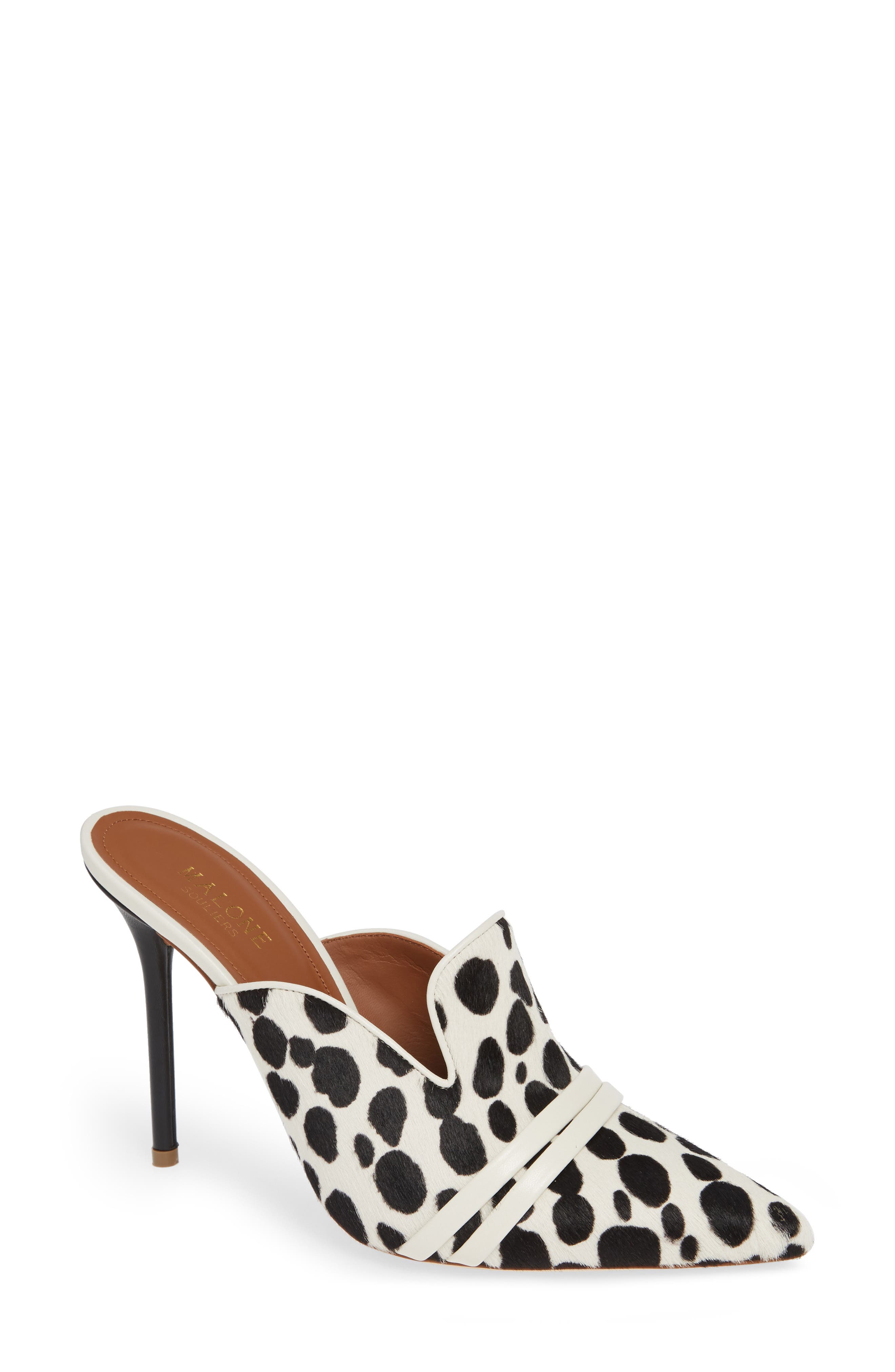 Malone Souliers Hayley Genuine Calf Hair Mule, Main, color, 