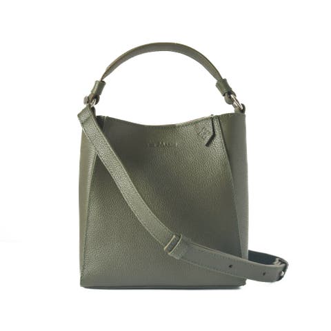 Yaya Leather Bucket Bag