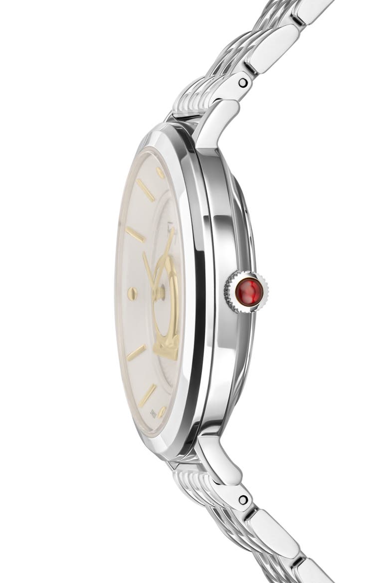 Minuetto Bracelet Watch, 36mm, Alternate, color, STAINLESS STEEL