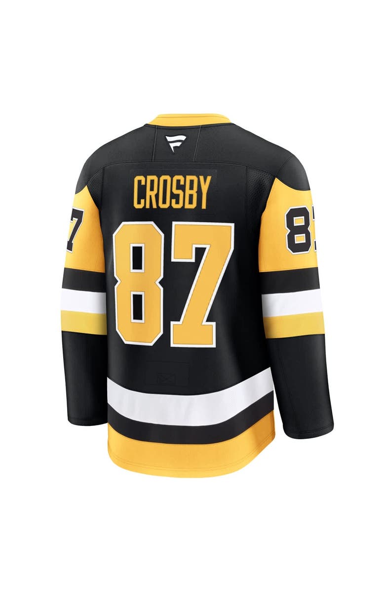 FANATICS Men's Fanatics Sidney Crosby Black Pittsburgh Penguins Home Premium Jersey, Alternate, color,