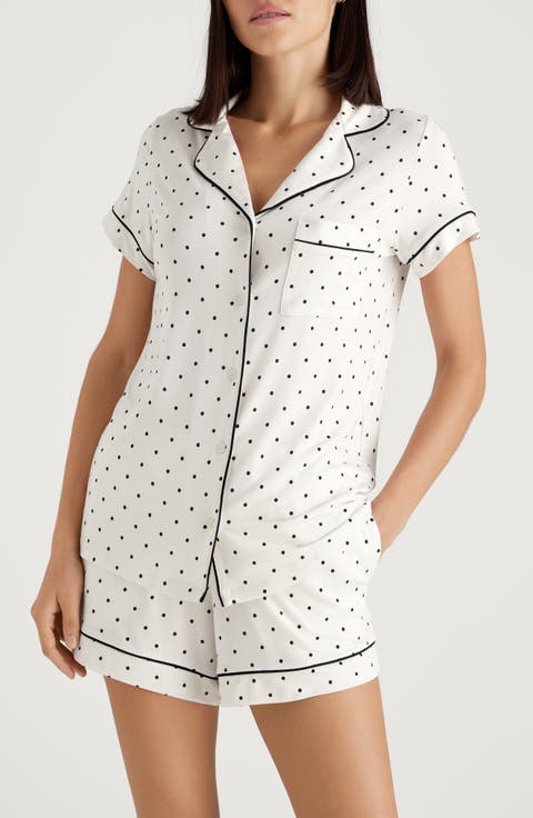 Piped Short Pajamas