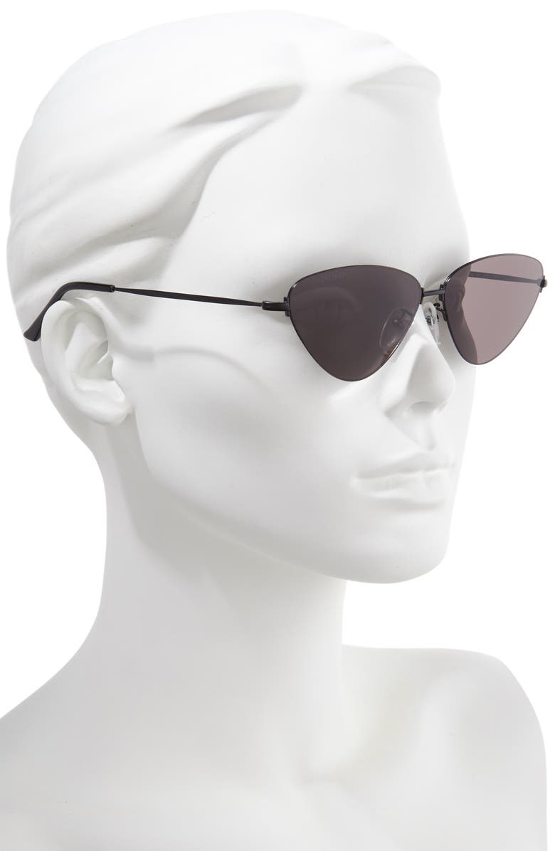 Balenciaga 61mm Cat Eye Sunglasses, Alternate, color,