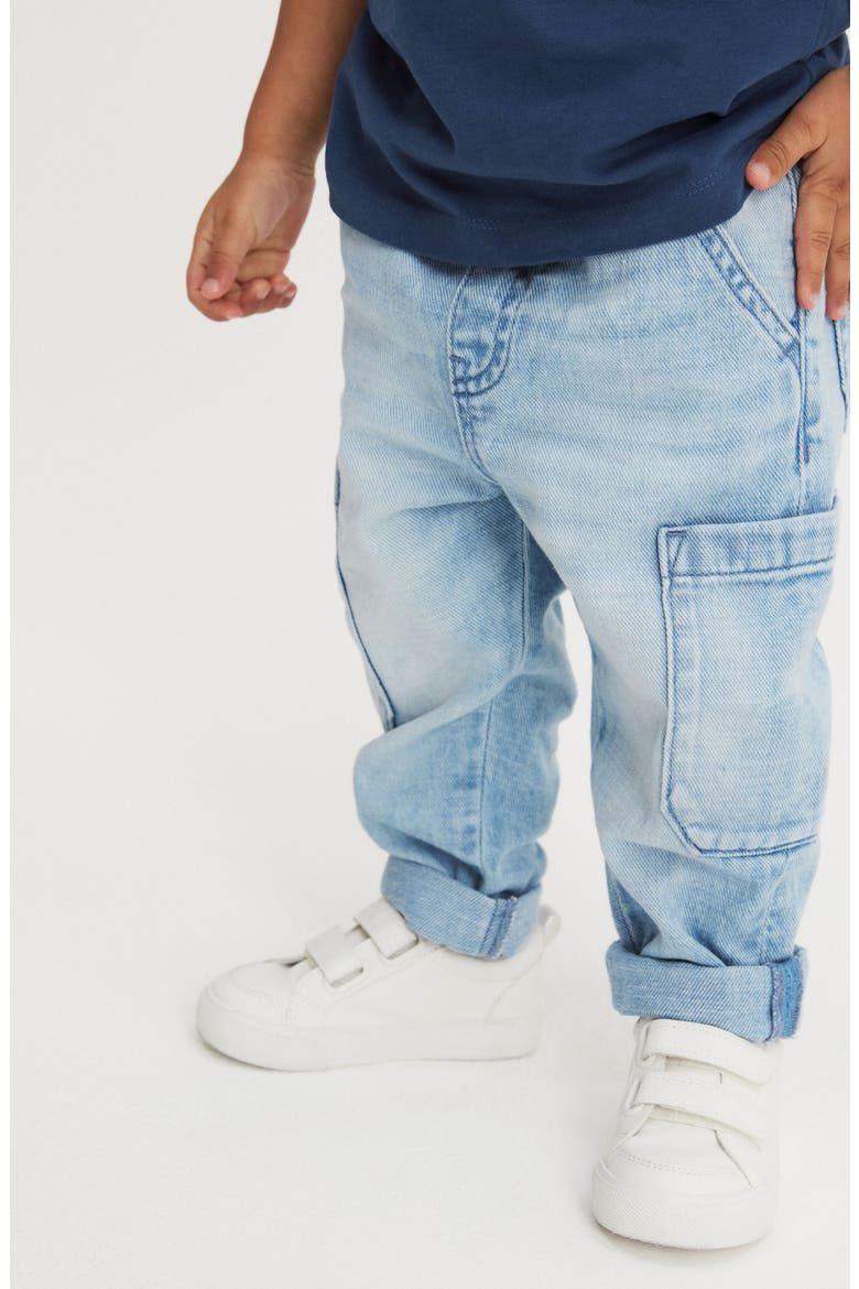 Kids' Utility Jeans, Alternate, color, BLUE