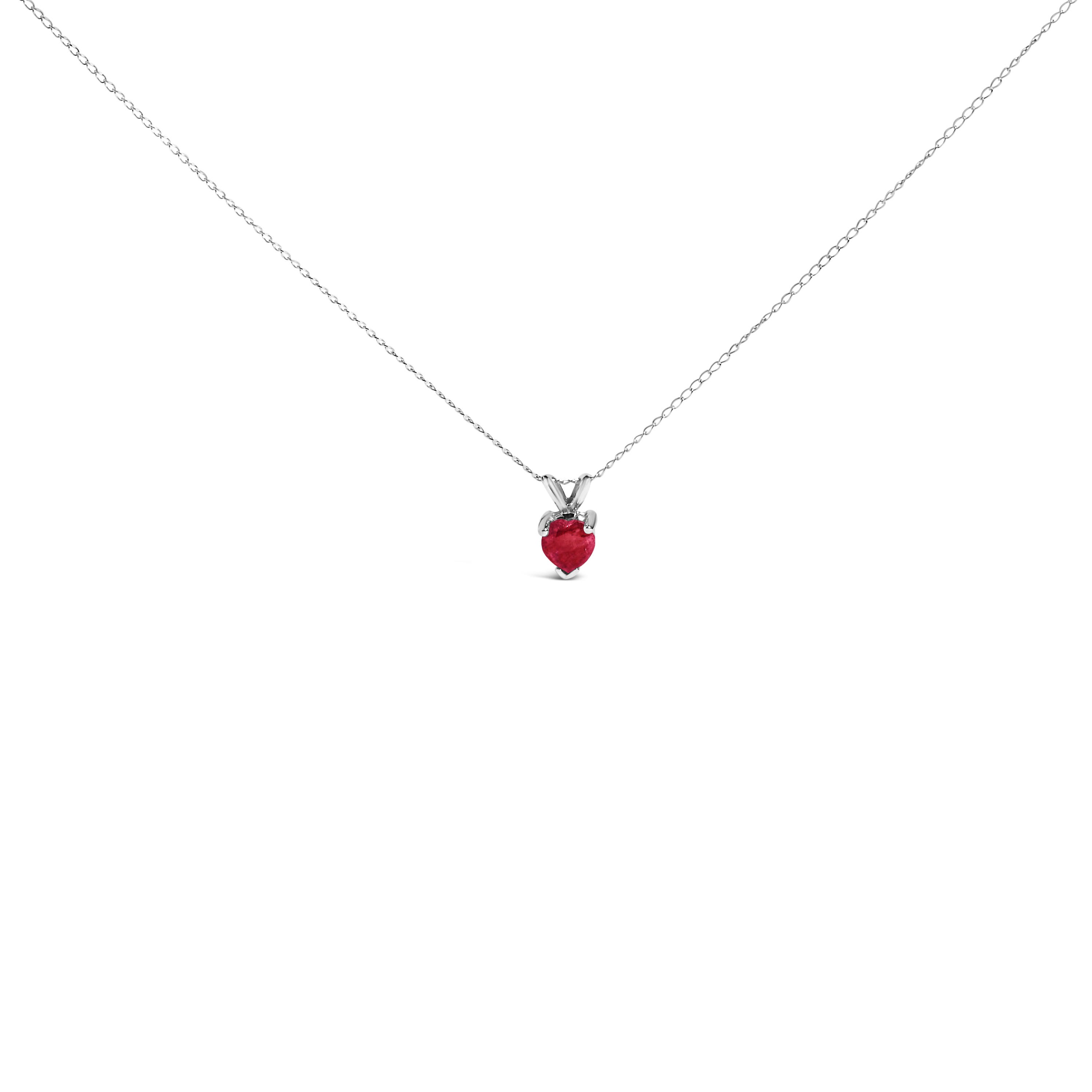 Red Ruby | White