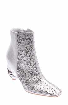 LADY COUTURE Breeze Rhinestone Pointed Toe Bootie
