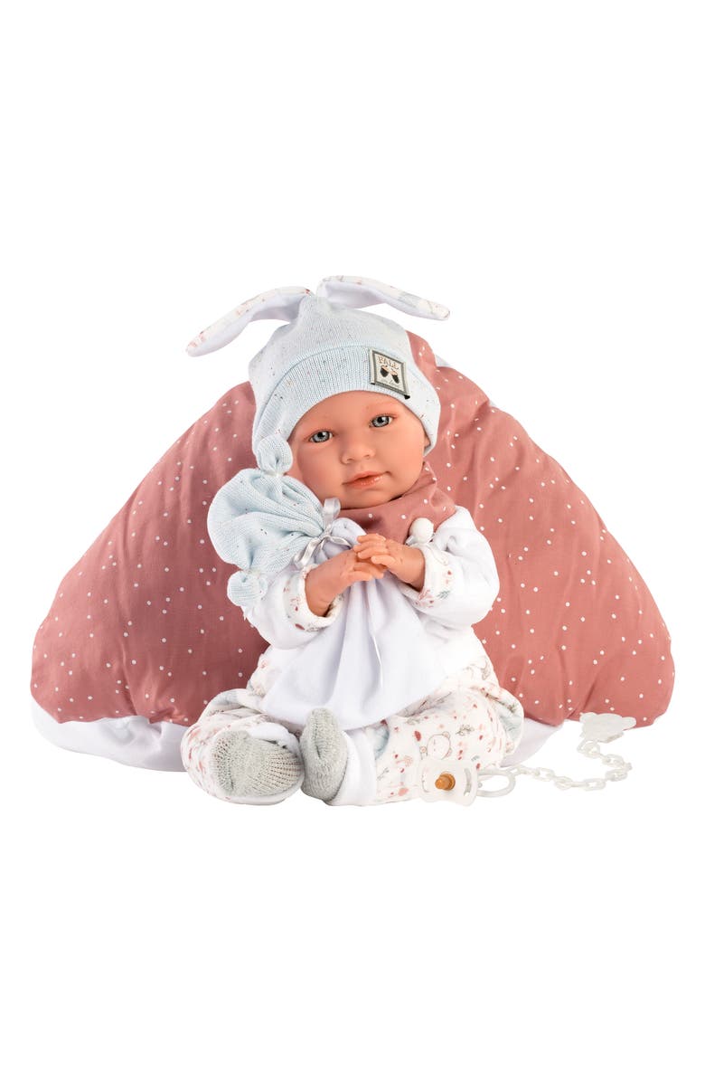 Llorens Faith 17" Crying Articulated Baby Doll, Main, color,