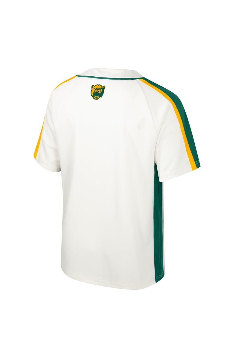 COLOSSEUM Men's Colosseum Cream Baylor Bears Ruth Button-Up Baseball Jersey, Alternate, color,