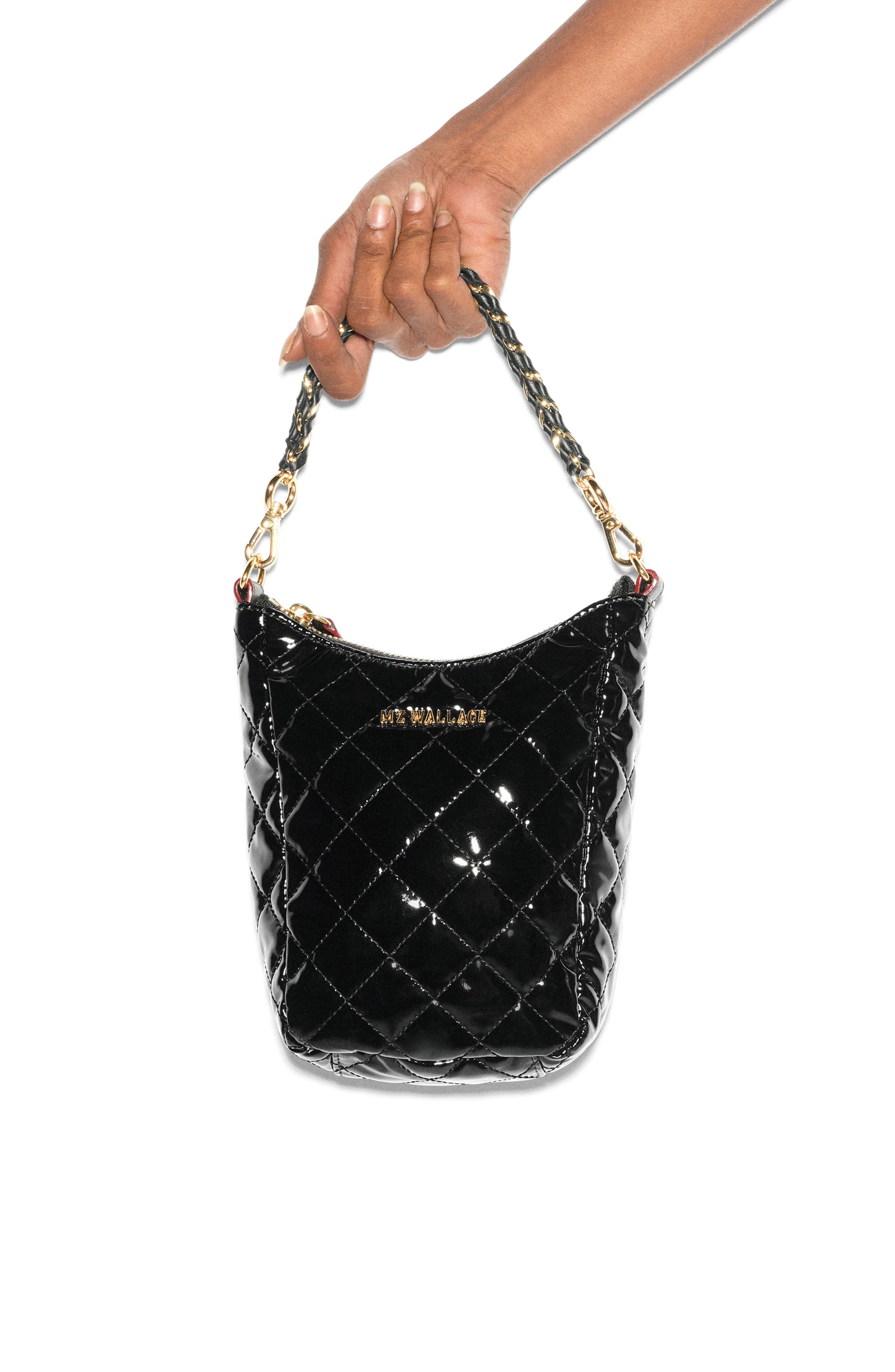 MZ Wallace Crosby Go Quilted Nylon Crossbody Bag, Alternate, color, 