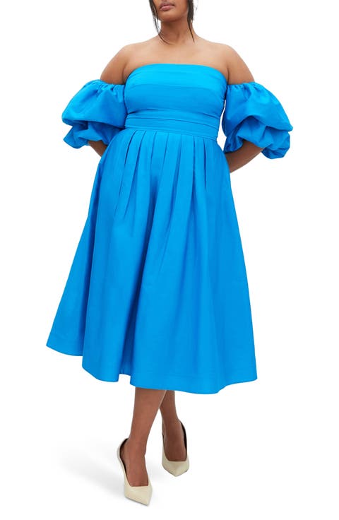 Rosalee Midi Dress (Plus)