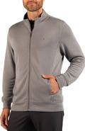 TailorByrd French Rib Full Zip Sweater