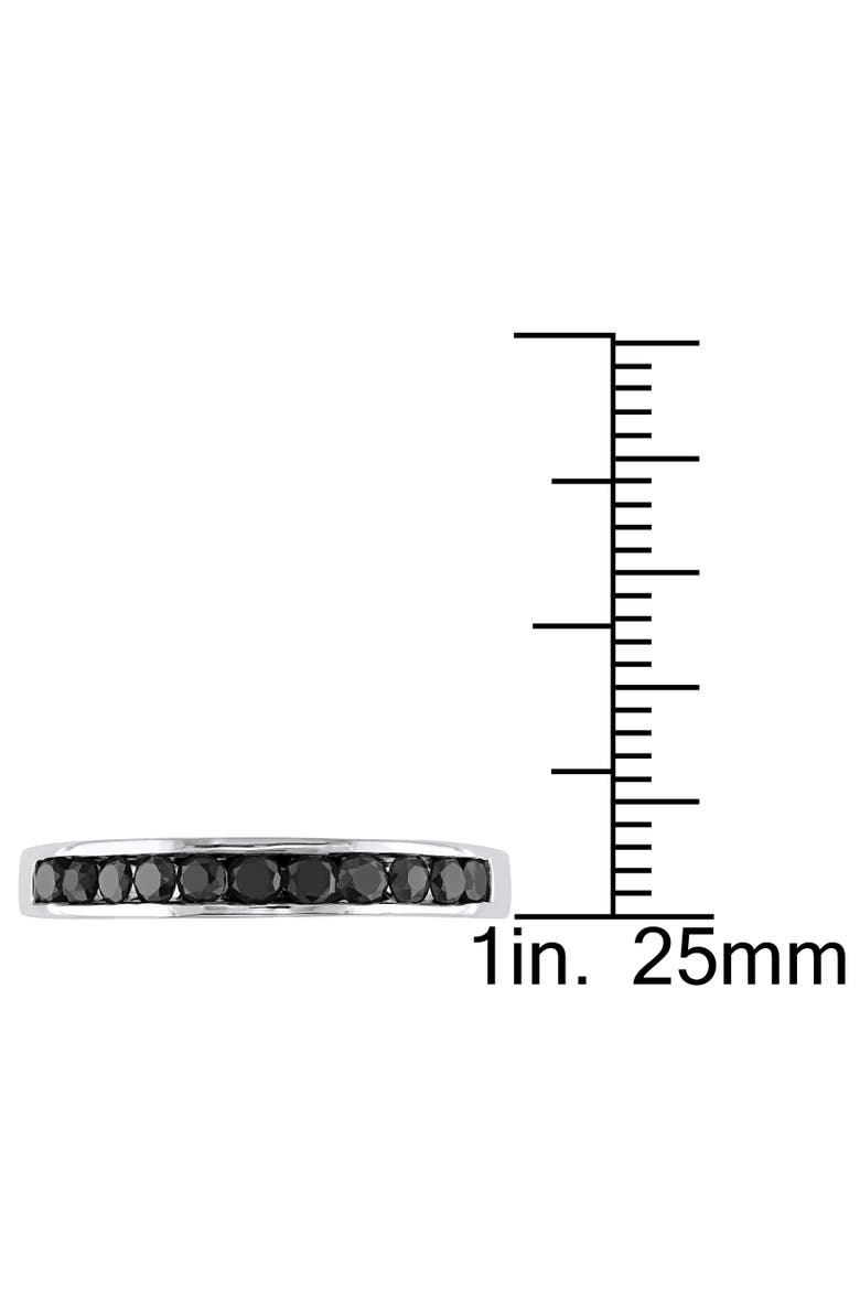 Black Diamond Anniversary Band Ring, Alternate, color, Diamond