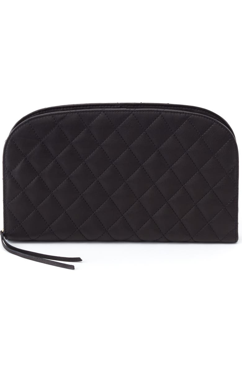 HOBO Cole Quilted Leather Clutch, Main, color,